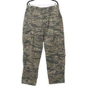 US Air Force Utility Trousers Cargo Camouflage Military Pants USAF - Size 34S